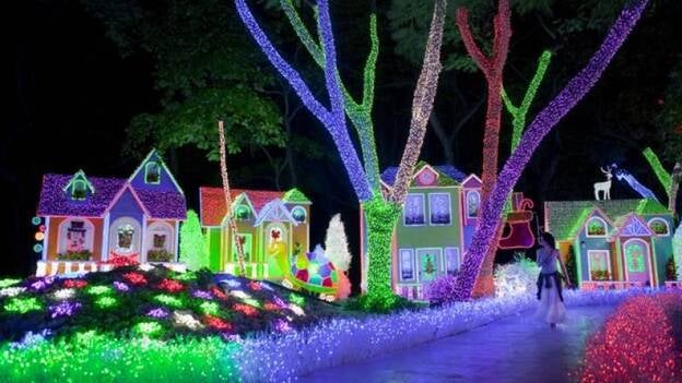 La Navidad ilumina Santo Domingo