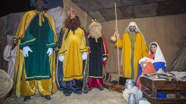 Casa Pastores presume de belén viviente