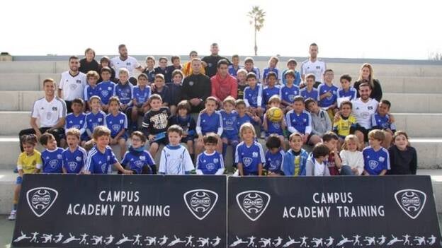 Araujo, en el campus academy training