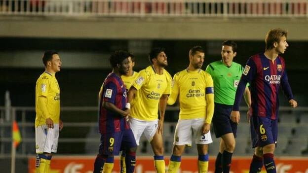 Aythami se hace pruebas para descartar gravedad en su lesión