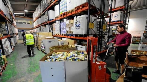 Una despensa muy solidaria