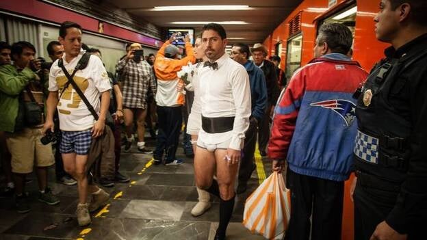 Un viaje ¡sin pantalones!