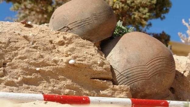 Localizan tres vasijas prehispánicas en Pájara en buen estado de conservación