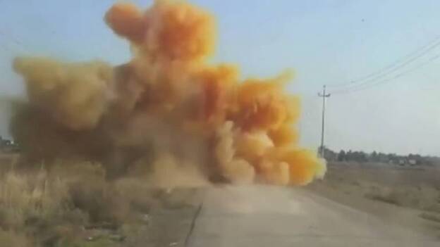 Las autoridades iraquíes denuncian que Estado Islámico está usando bombas de cloro