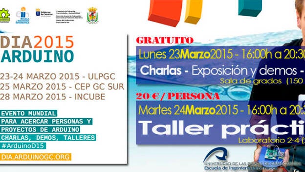 La Escuela de Ingeniería Informática de la ULPGC se suma al Arduino Day