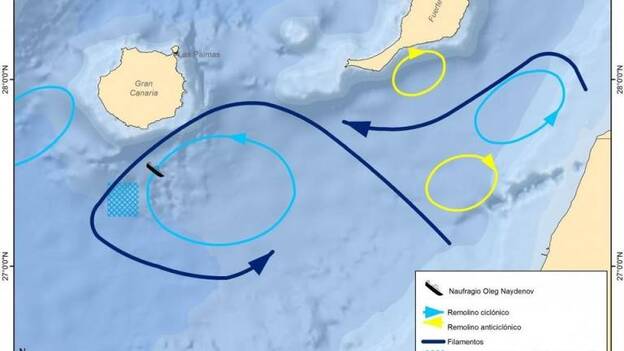 El pesquero ha sido localizado a 2.700 metros de profundidad