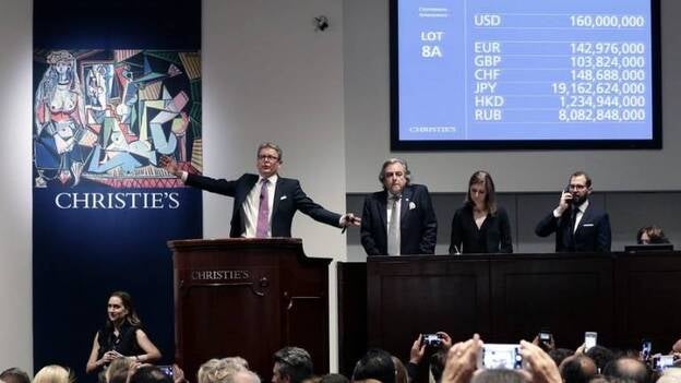 Picasso y Giacometti baten récords