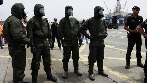 Ejercicio de coordinación en seguridad marítima