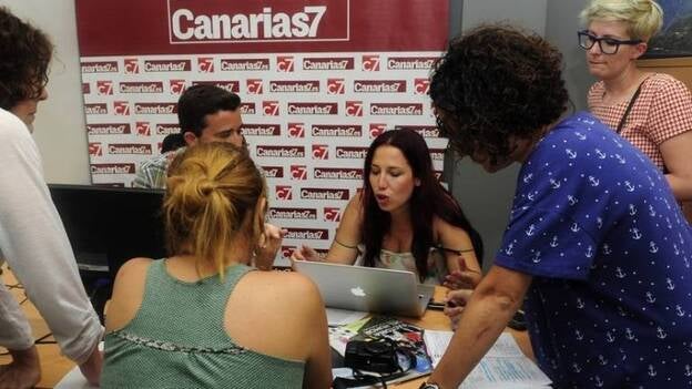 Patricia Hernández, en las entrevistas online de CANARIAS7