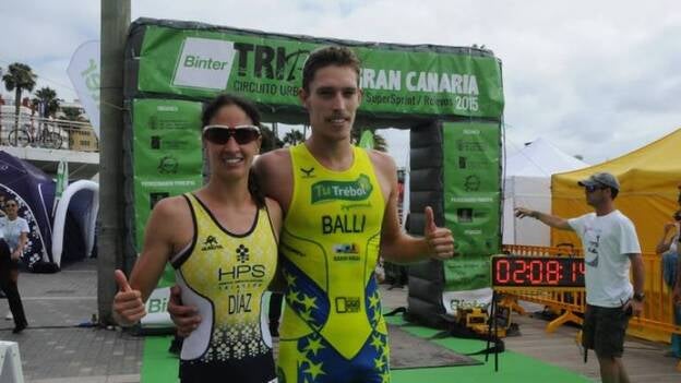 Patricia Díaz y Karim Balli, brillantes campeones