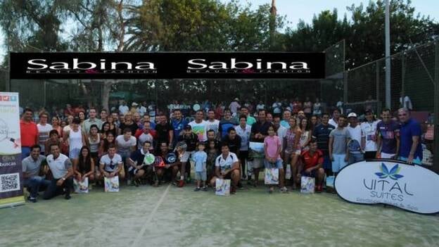 Brillante clausura del 18º Open Perfumería Sabina