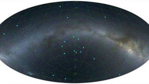 Descubren una sorprendente estructura gigante en forma de anillo en medio del Universo