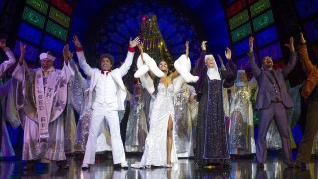 Obra y camerinos (Sister Act)