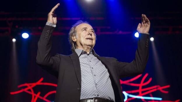 Serrat compensa a Madrid por aplazar el concierto con una noche "inolvidable"