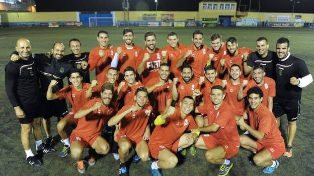 Ángel Luis: «La ilusión es la que moverá al equipo a seguir así»