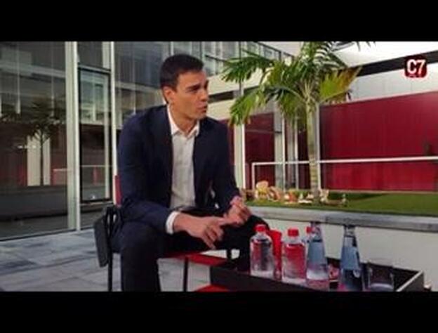 Pedro Sánchez repasa la actualidad en CANARIAS7