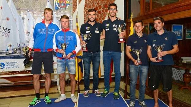 Oro para Barreiros/Curbelo, Ángel Granda e Ismael Iess