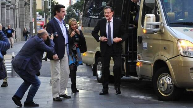 Rajoy, de paseo por Triana
