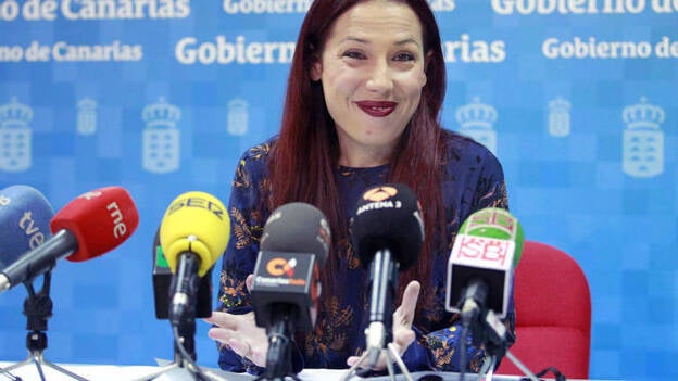 Hernández dice que se ha invertido la tendencia en dependencia en Canarias