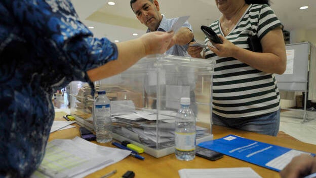 La jornada en las urnas