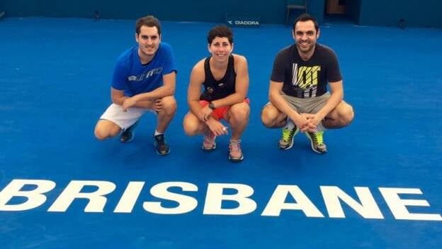 Carla Suárez arranca en Brisbane con el 'top ten' como objetivo