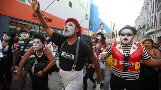 Primer 'maratón a cámara lenta' de Lima