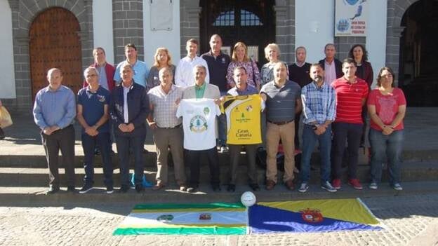 Acuerdo de colaboración entre el Gran Canaria y el CFS Aguas de Teror