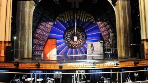 Música y luz transforman el ‘convento del padre’ Galdós