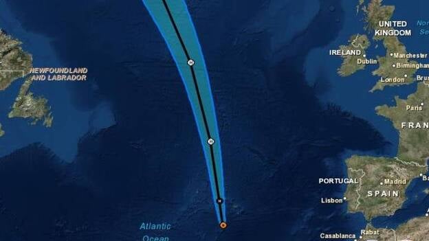 El huracán Alex llegará a las Azores en próximas horas con vientos de 170 km/h