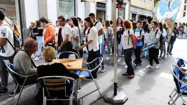 El día escolar de la paz, en apoyo de los refugiados