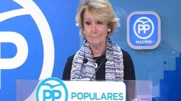 El PP dice que la dimisión de Aguirre es personal, no consultada y no extrapolable