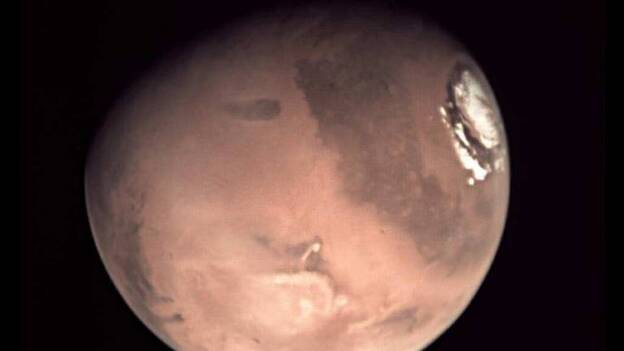 La ESA muestra el planeta Marte, desde su 'webcam', a 1 de marzo de 2016