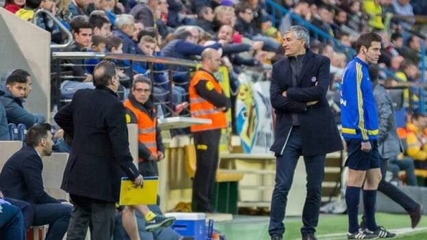 Setién: "Esto supone un gran impulso"