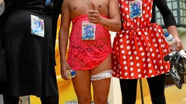 Echedey vera, rey de los tacones y del podio