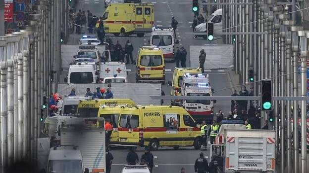 Confirman al menos 34 muertos y 136 heridos en los atentados de Bruselas