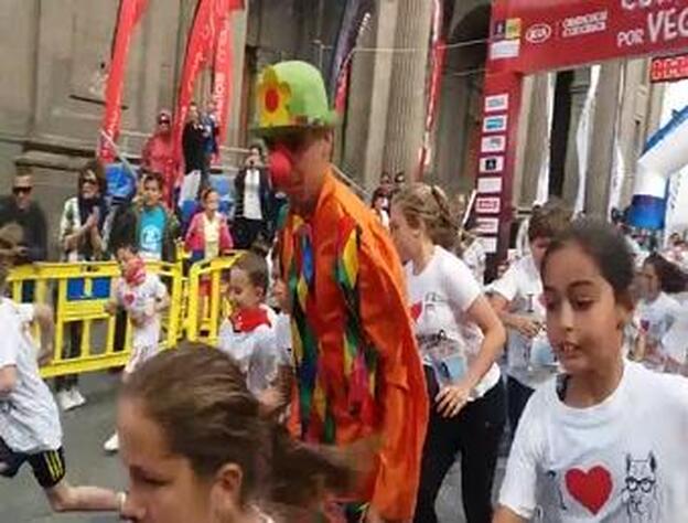 Los niños también corren por Vegueta