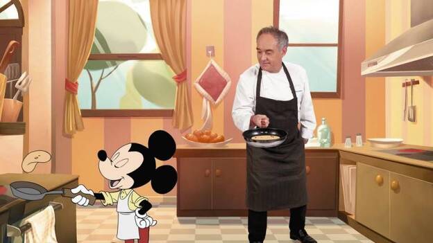 Disney y Ferran Adriá lanzan 'Te cuento en la cocina', un libro de recetas saludables para los más pequeños