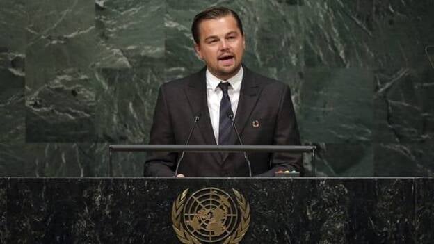 DiCaprio: El planeta no se salvará si no dejamos los combustibles fósiles