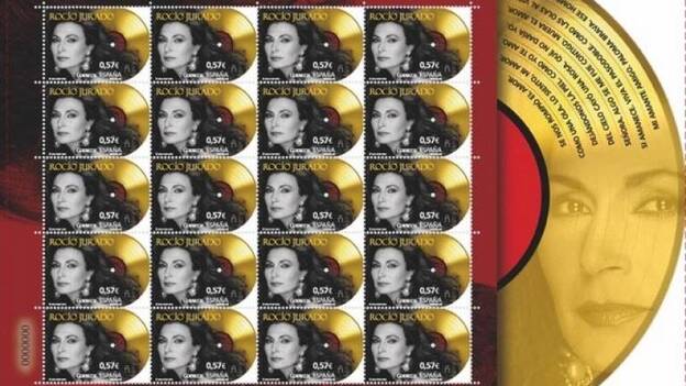 Correos lanza un sello dedicado a Rocío Jurado