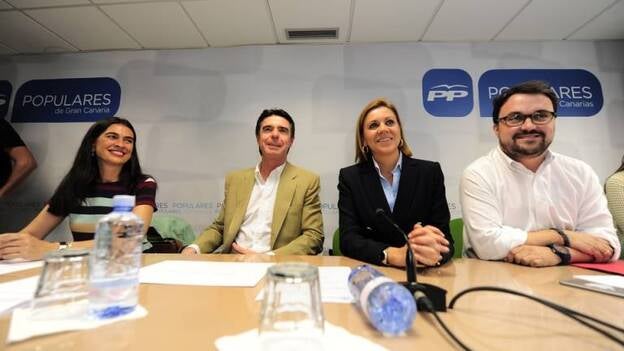 Antona y Navarro, nuevos presidente y secretaria general del PP de Canarias
