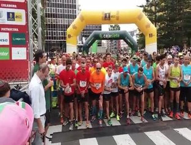 CANARIAS7 Carrera de las Empresas: salida de los diez kilómetros