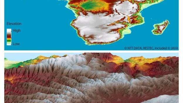 Completan el mapa de la superficie terrestre en 3D más preciso hasta la fecha