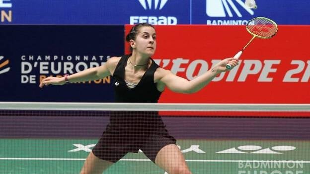 Carolina Marín defenderá este domingo su corona europea en la final