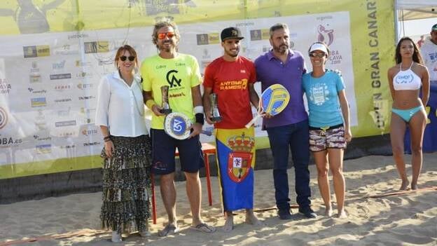Ramos y Calbucci, dominadores absolutos del Open de Gran Canaria ITF Beachtennis Tour 2016