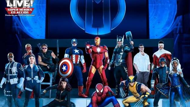 El universo de Marvel tomará Barcelona en noviembre con el espectáculo 'Super Héroes en Acción'