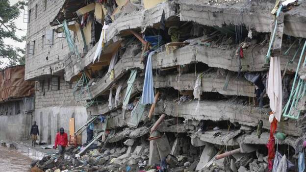 La tragedia bajo los escombros de Nairobi