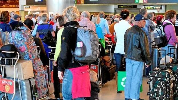 Un millón de turistas en abril