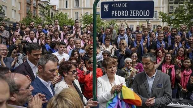 La plaza Pedro Zerolo de Madrid