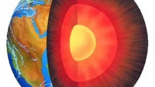 El núcleo terrestre es 2,5 años más joven que la corteza