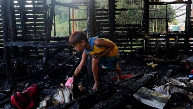 Un incendio deja sin hogar a 200 familias